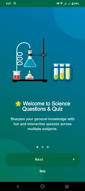 Science Quiz for Learners Screenshot 0