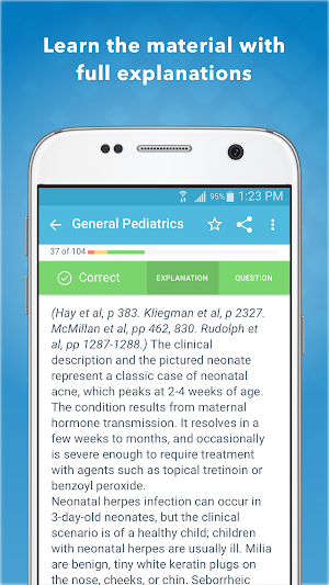 Pediatrics PreTest for USMLE Screenshot 2