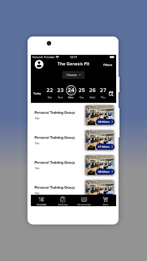 Genesis Fit Screenshot 2
