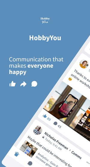 HobbyYou – Mitarbeitenden-App Screenshot 0