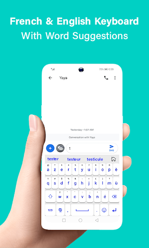 Clavier French Keyboard, Clavier keyboard Android Screenshot 2
