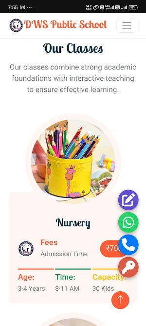 DWS Public School Screenshot 1