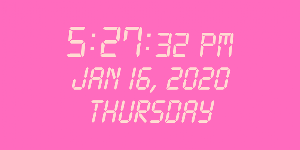 Digital Clock Pro Screenshot 0
