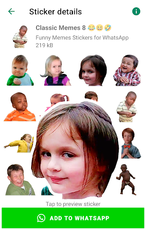 Funny Memes Stickers WASticker Screenshot 2