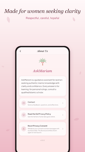 AskMariam: Islamic Guidance Screenshot 2
