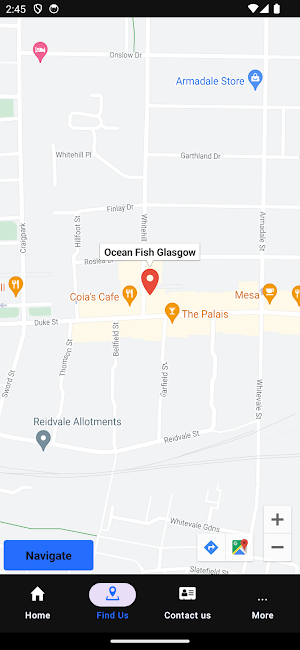 Ocean Fish Glasgow Screenshot 1