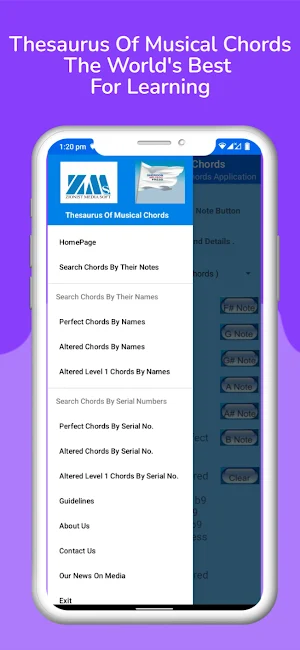 Swing Scales And Their Chords Screenshot 1