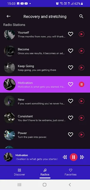 Workout Radio Screenshot 3