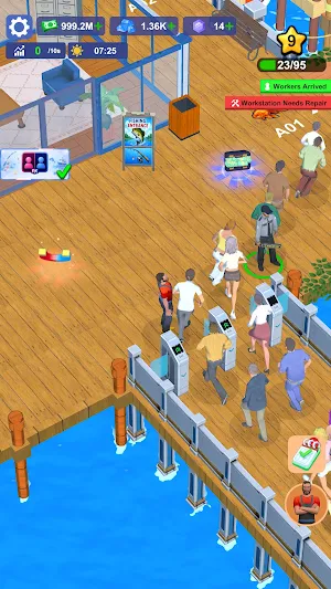 Fishing Pier Tycoon Screenshot 0