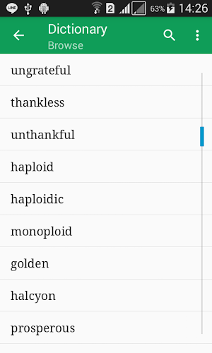 Synonym Dictionary Offline Screenshot 0