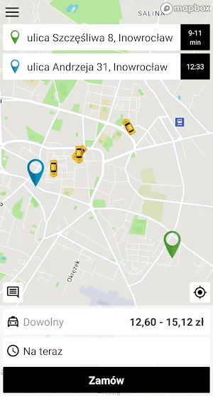 Yellow Taxi Inowrocław Screenshot 3