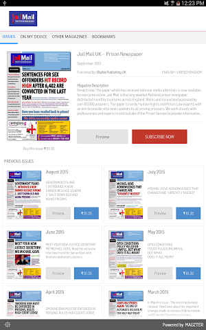 Jail Mail UK –Prison Newspaper Screenshot 0