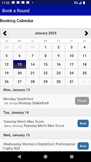 Mount Osmond Golf Club Screenshot 2