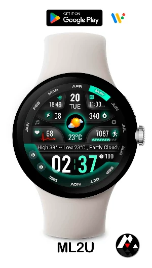 ML2U 230 Watch Face Screenshot 0