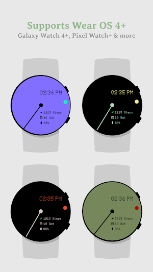 Retro Analog Watch Face Screenshot 1