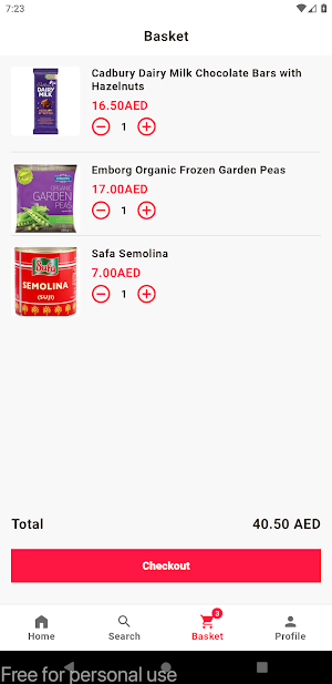 Quick Buy Supermarket Screenshot 2