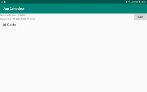 App Controleur Screenshot 1