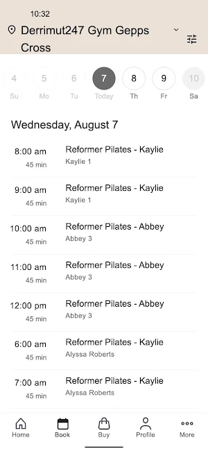 Derrimut247 Pilates Screenshot 1