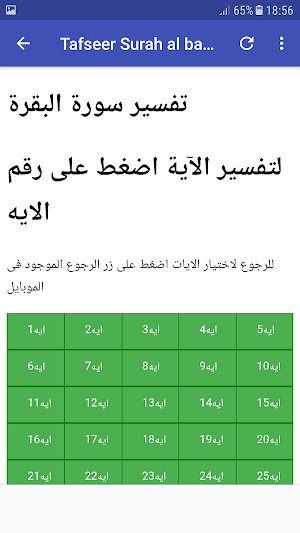 Surah Al Baqarah MP3 Offline - Listen Read Tafseer Screenshot 3