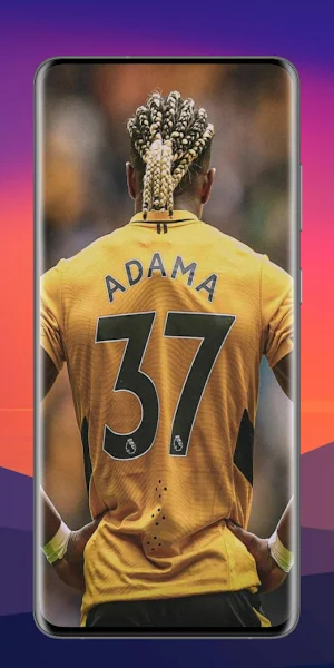 Adama Traore 4K Wallpaper Screenshot 2