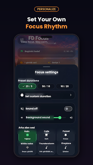 FD Focus, Timer Screenshot 1