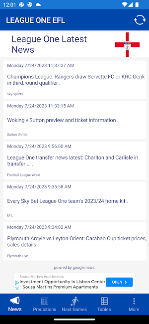 League One EFL England Screenshot 0