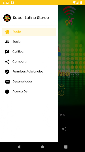 Sabor Latino Stereo Screenshot 2