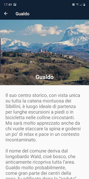 Passi Azzurri Screenshot 2