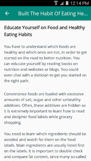 Build Better Personal Habits Screenshot 2