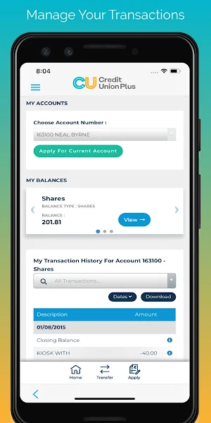 Credit Union Plus Screenshot 1