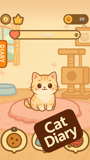 My Cat Diary: Cat Supporter Screenshot 1