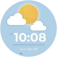 Simple Day/Night Watchface