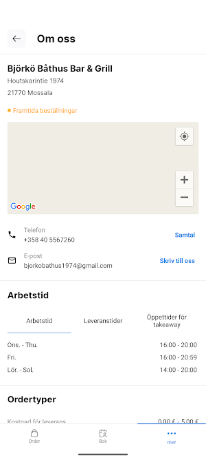 Björkö Båthus Screenshot 1