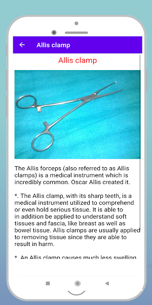 Surgical Instruments Name Screenshot 1