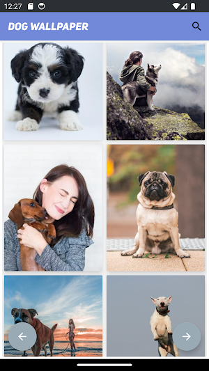 Dog Wallpaper Screenshot 0