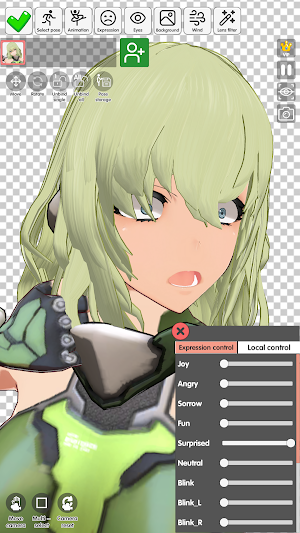 Anime Pose Creator Screenshot 2