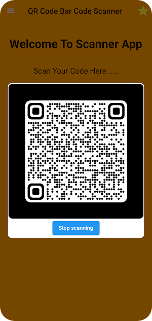 QR Code Wi-Fi Scanner Screenshot 2