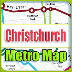 Christchurch Metro Map Offline Screenshot 0