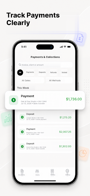 Invoice Maker & Estimates Screenshot 2