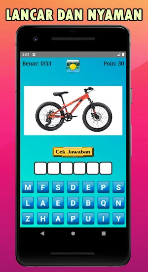 Tebak Nama Alat Transportasi Screenshot 3
