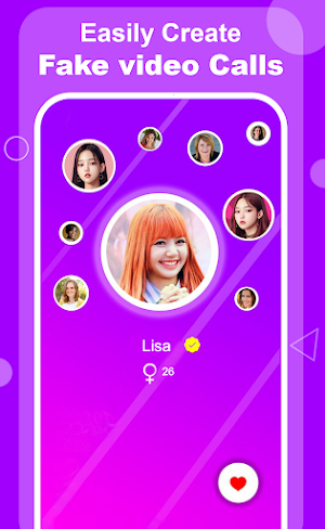 Lisa Fake Call Video & Chat Screenshot 1