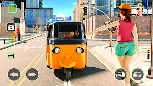 Tuk Tuki Rikshaw Offline Game Screenshot 2