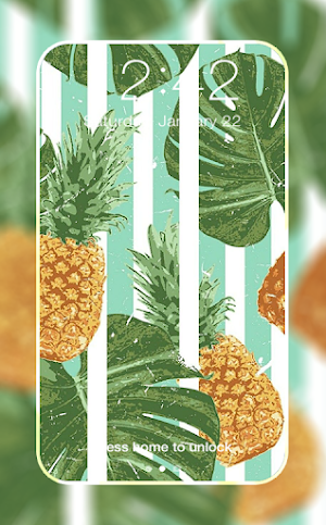 Fruit Cute Aesthetic Wallpaper Screenshot 2