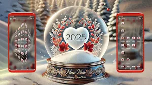 2025 Newyear Christmas Theme Screenshot 2
