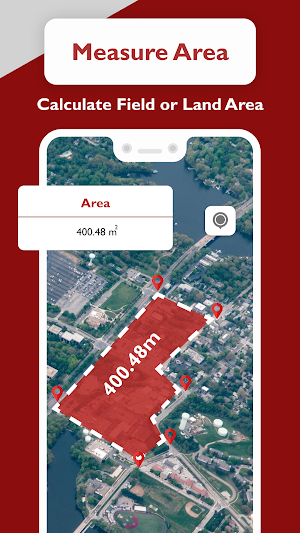 GPS Field Area Measure App Screenshot 2