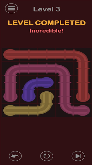 connect pipe line:color game Screenshot 0
