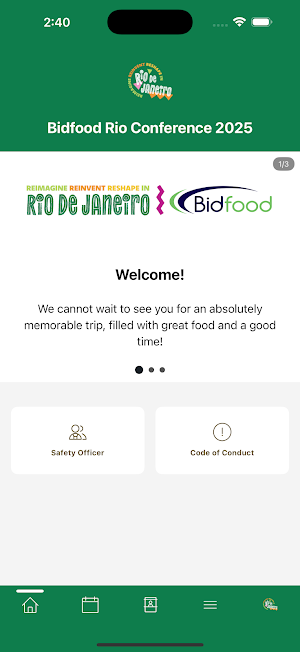 Bidfood Rio Conference Screenshot 0