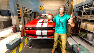 Flat Tire Car Mechanic Garage Screenshot 1