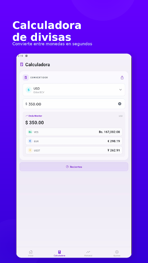 Onda Monitor: Dólar Venezuela Screenshot 1