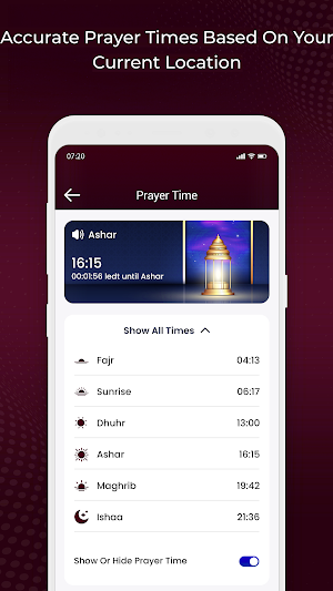 Muslim Daily: Prayer & Quran Screenshot 1